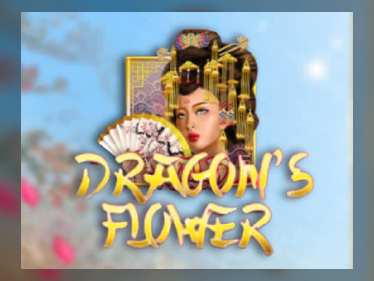Dragon's Flower slot game artwork