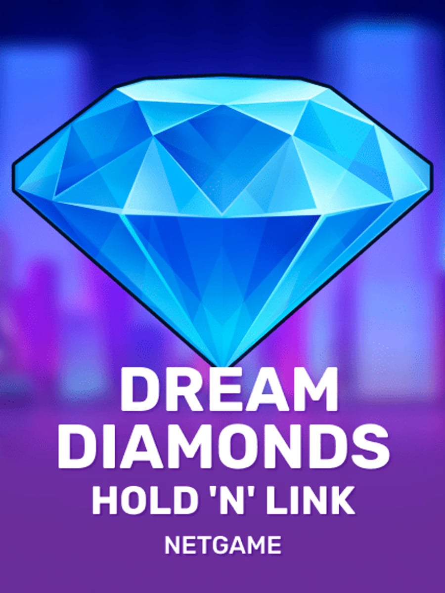 Dream Diamonds: Hold 'N' Link slot game artwork