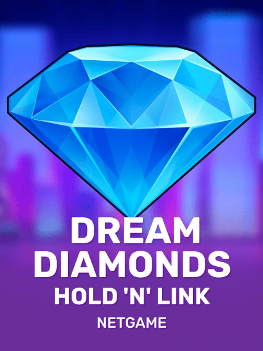 Dream Diamonds: Hold 'N' Link slot game artwork