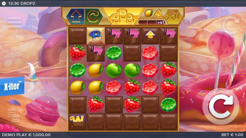 Dropz slot game artwork