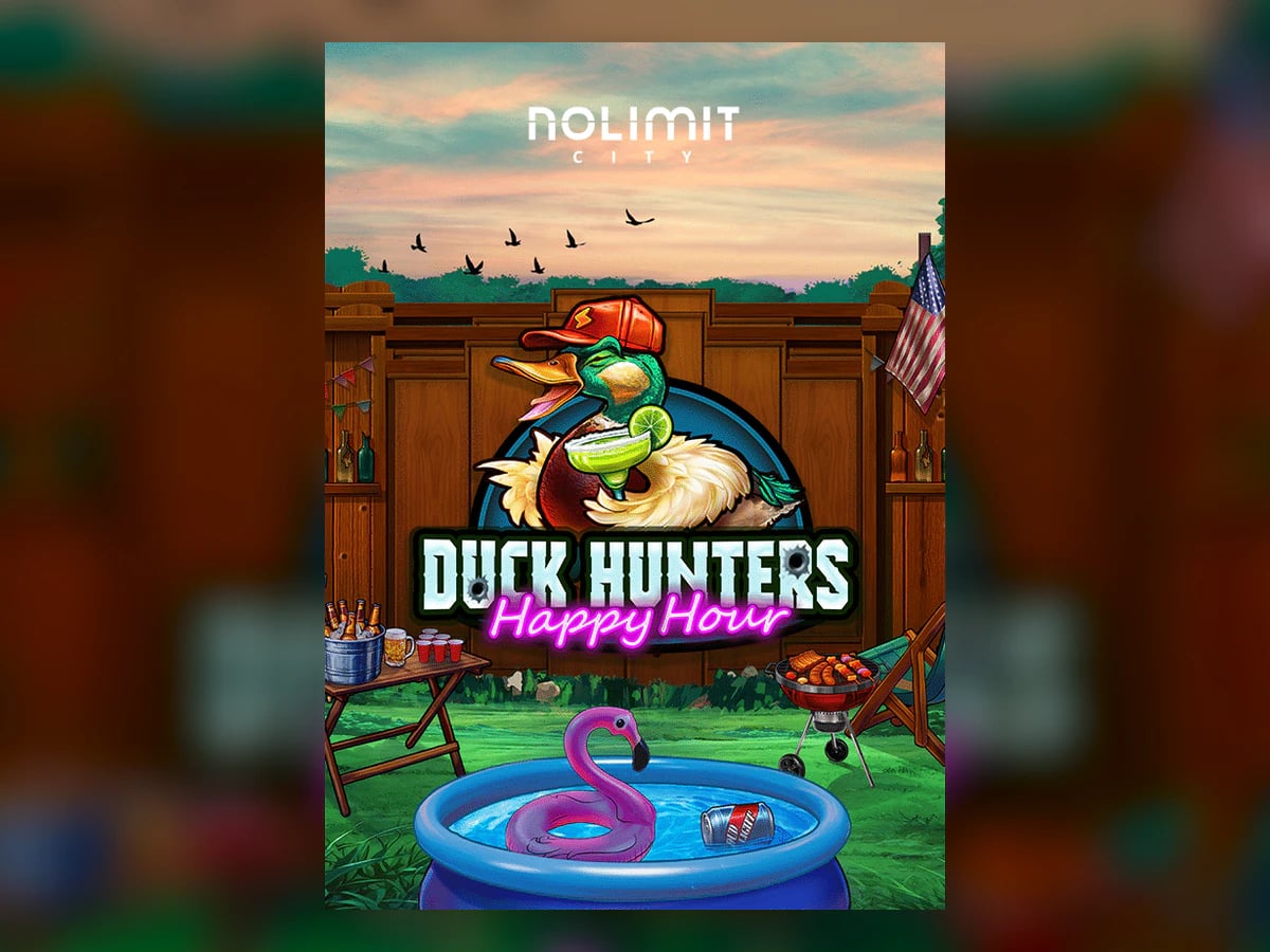 Duck Hunters Happy Hour slot game artwork