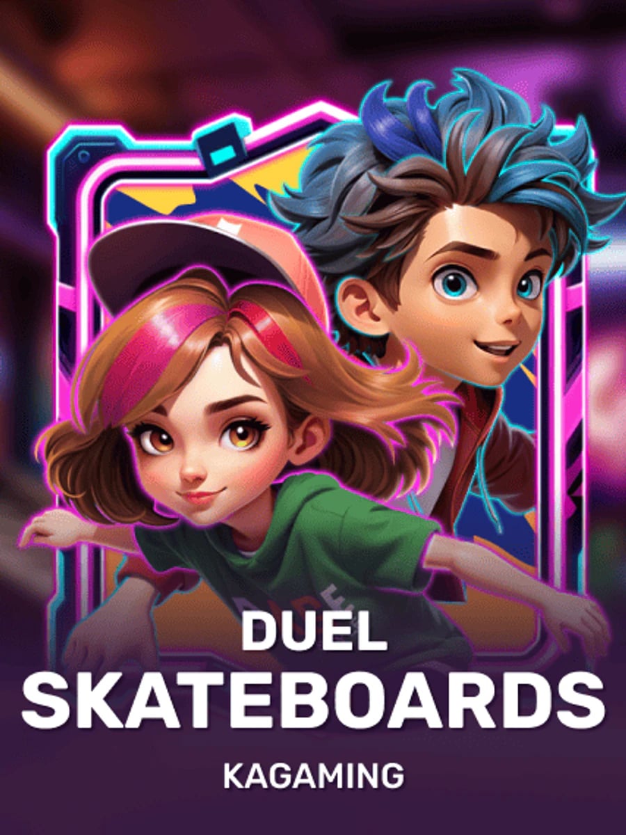 Duel Skateboards slot game artwork