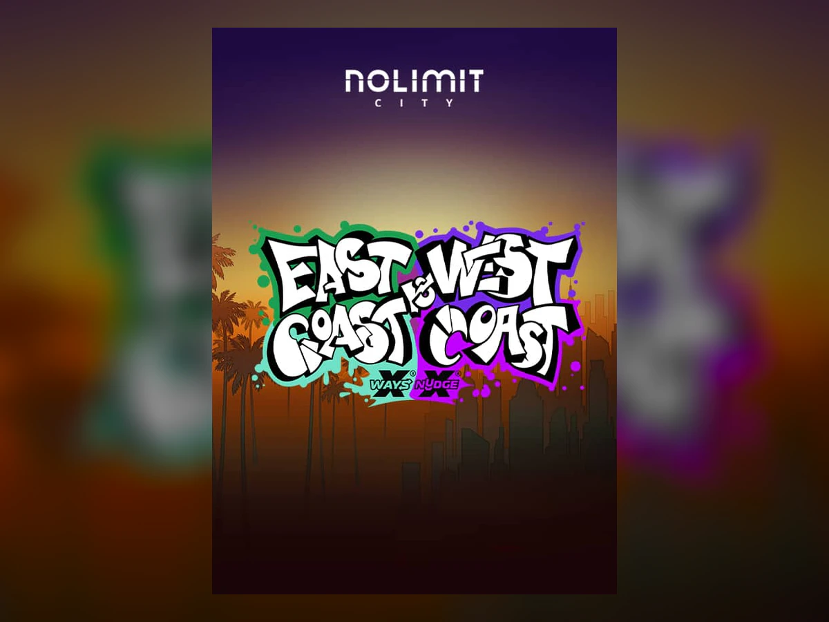 East Coast Vs West Coast slot game artwork