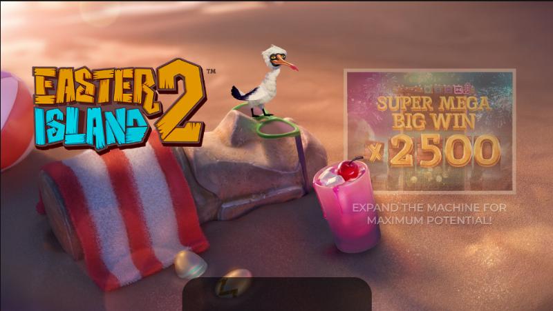 Easter Island 2 slot game artwork
