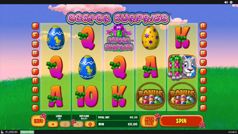 Easter Surprise slot game artwork