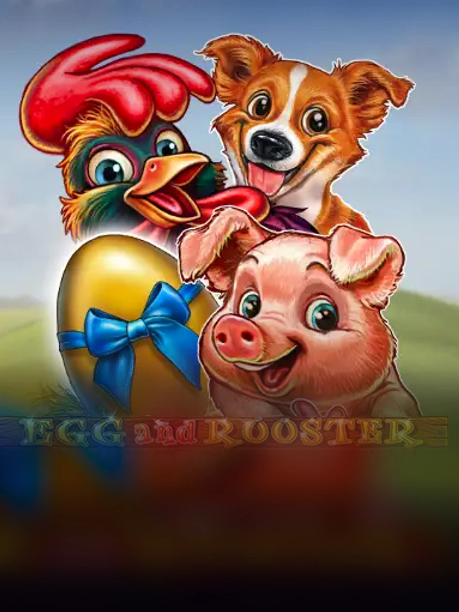 Egg and Rooster slot game artwork