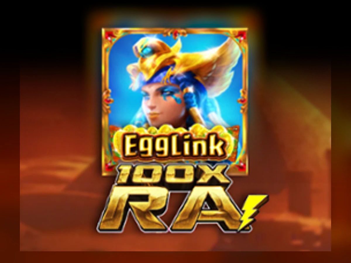 Egglink 100x Ra slot game artwork
