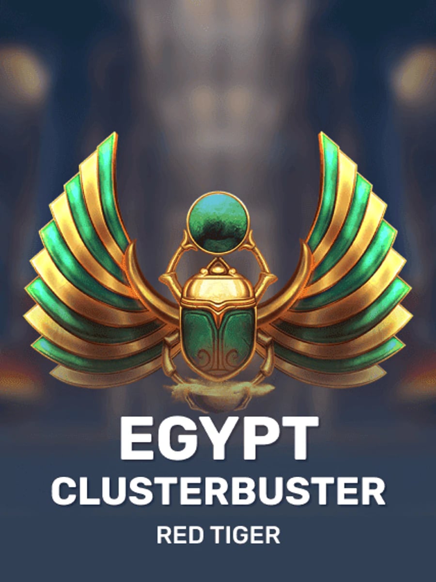 Egypt Clusterbuster slot game artwork
