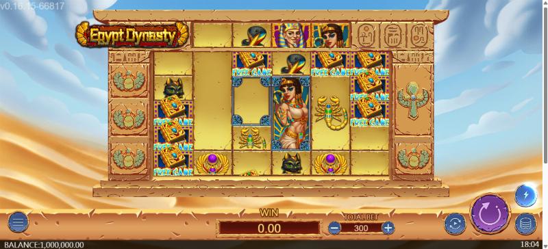 Egypt Dynasty slot game artwork