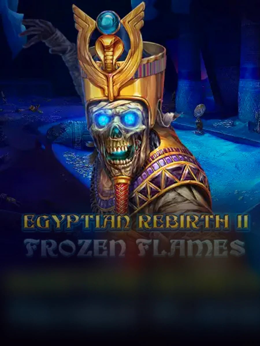 Egyptian Rebirth II - Frozen Flames slot game artwork