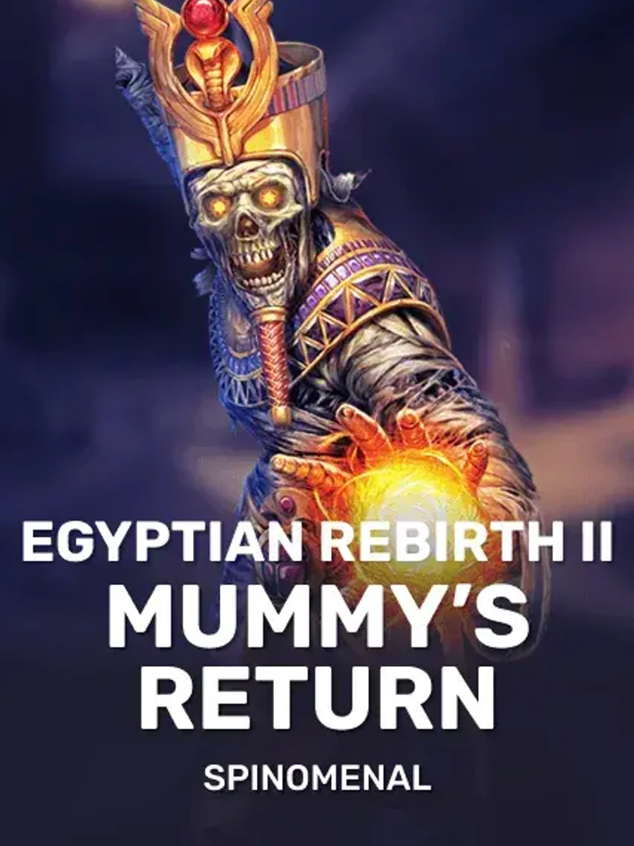 Egyptian Rebirth II: Mummy's Return slot game artwork
