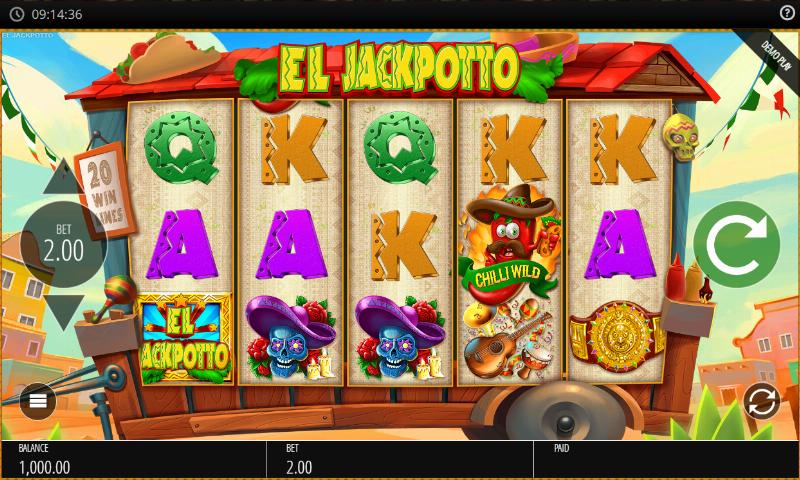 El Jackpotto slot game artwork