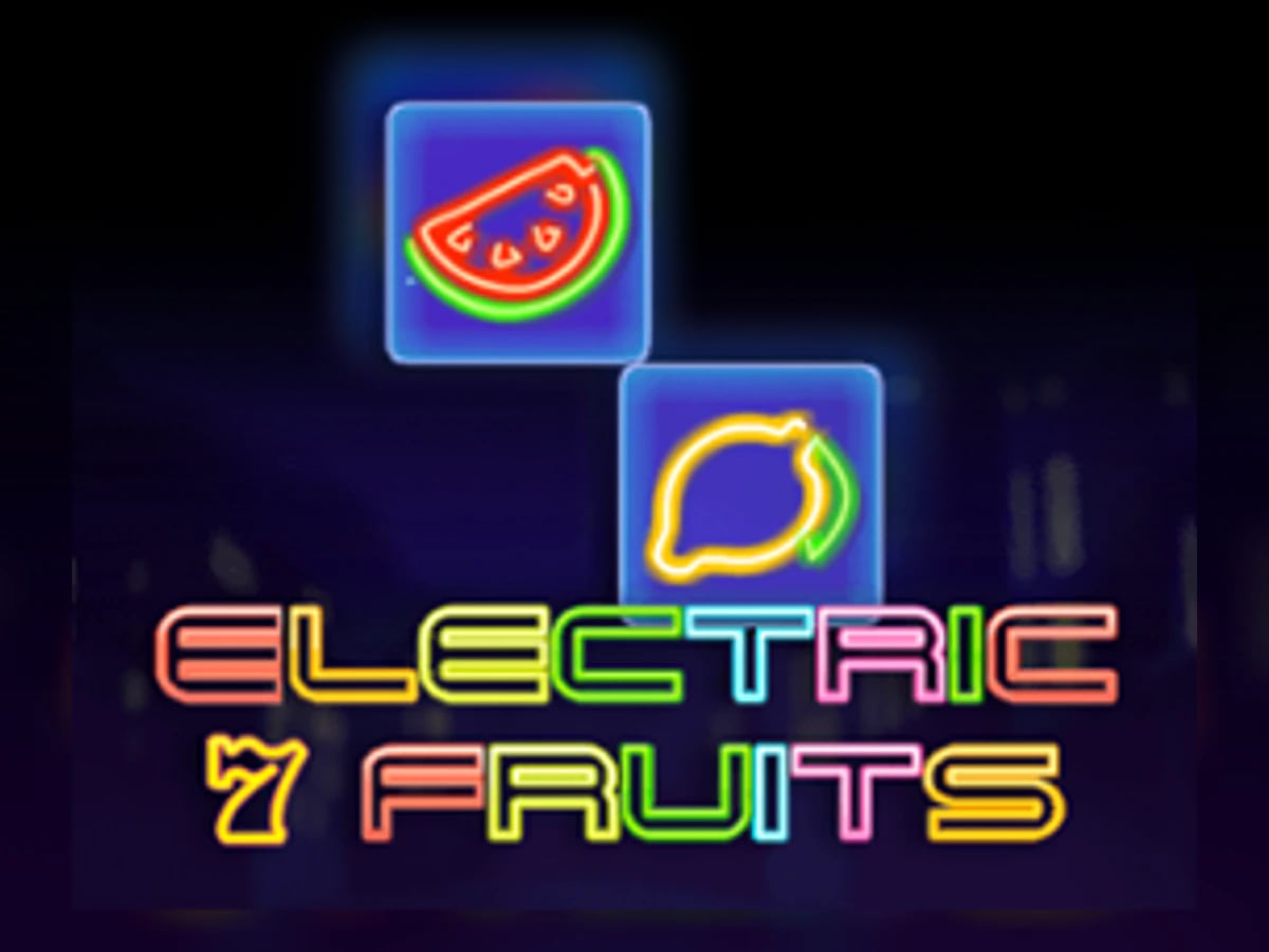 Electric 7 Fruits slot game artwork