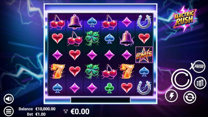 Electric Rush slot game artwork