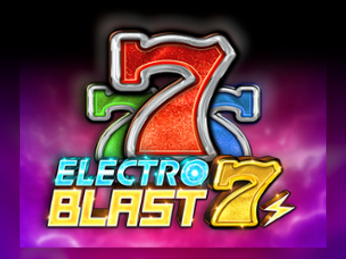 Electro Blast 7s slot game artwork
