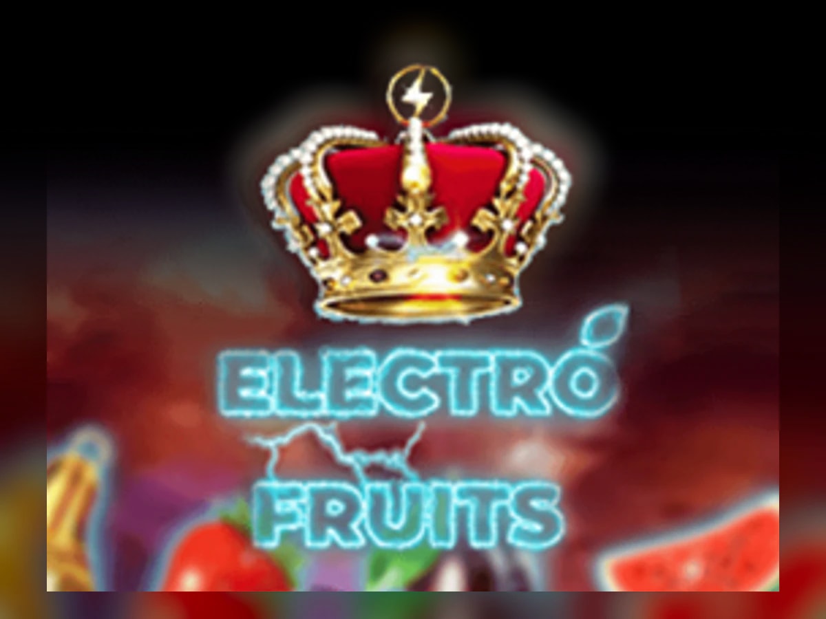 Electro Fruits slot game artwork