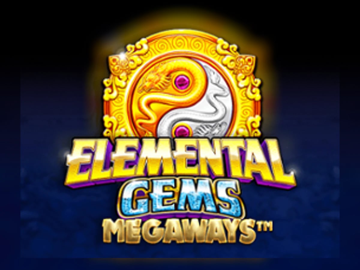 Elemental Gems Megaways slot game artwork