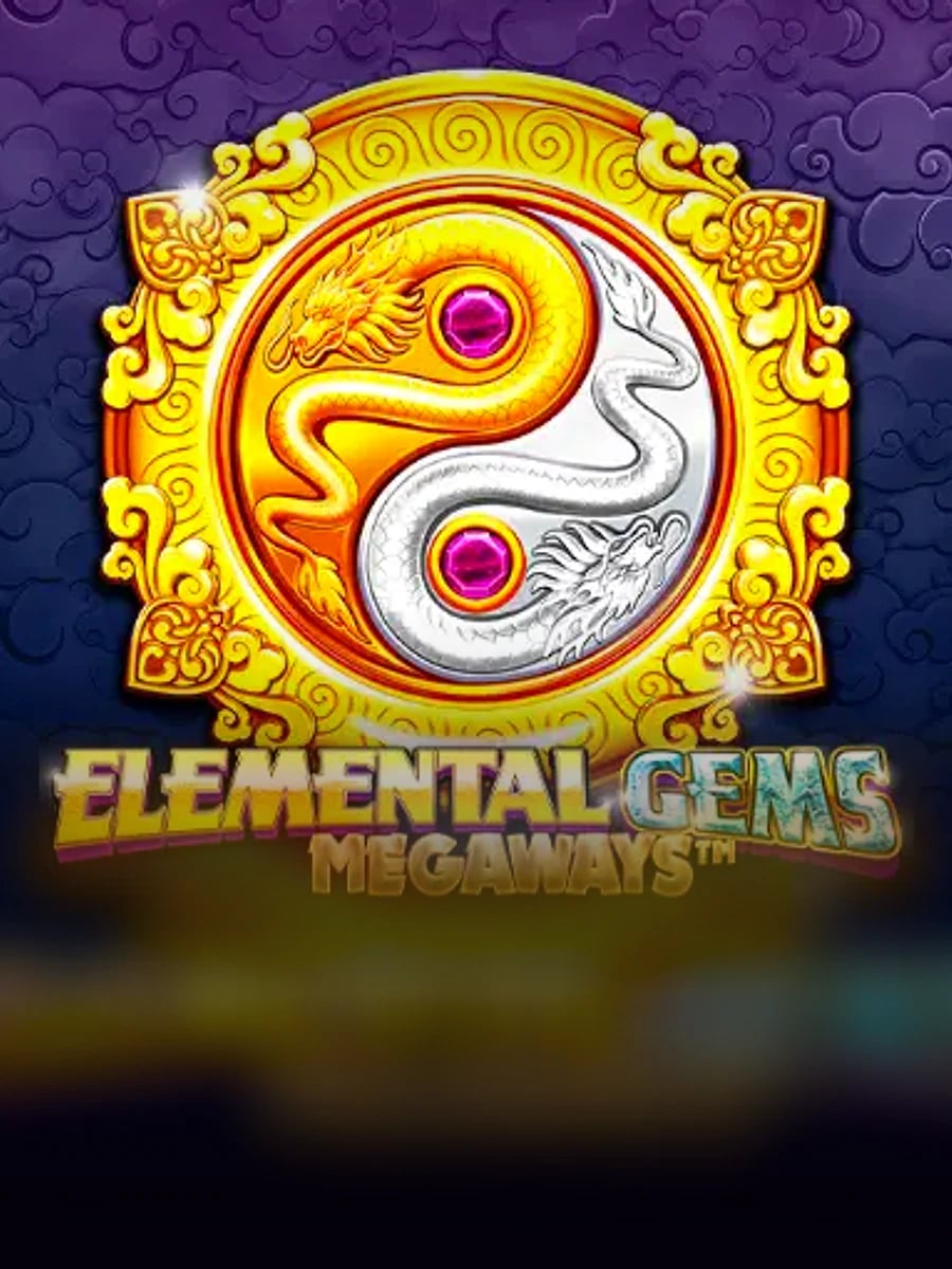 Elemental Gems Megaways slot game artwork