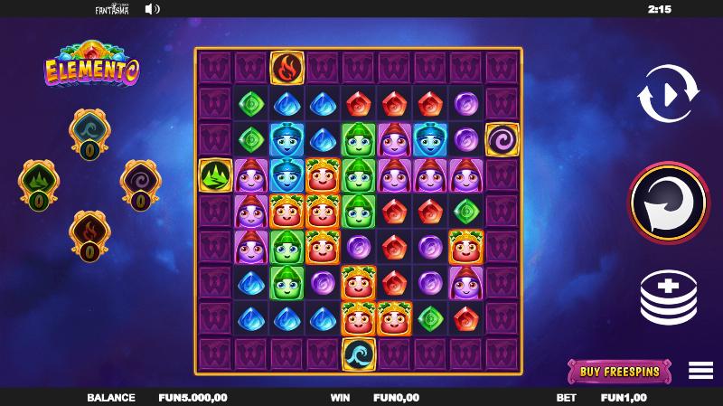 Elemento slot game artwork