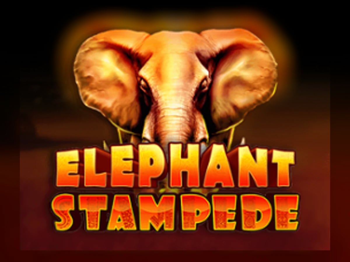Elephant Stampede slot game artwork