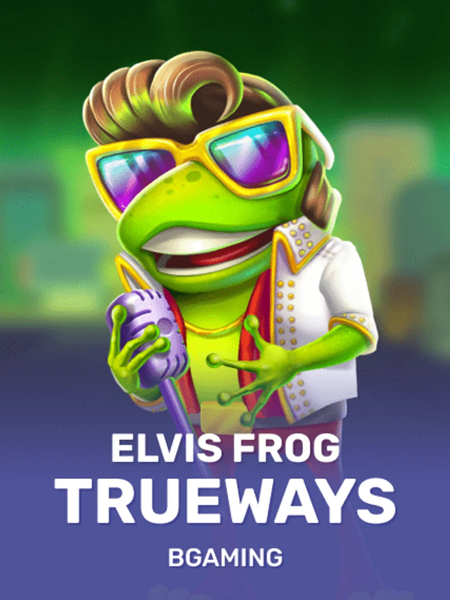 Elvis Frog Trueways slot game artwork