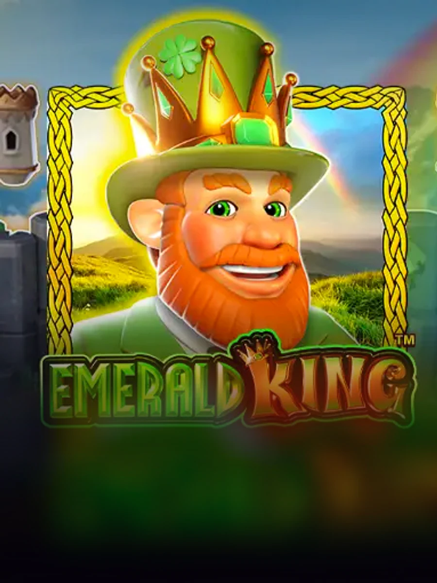 Emerald King slot game artwork