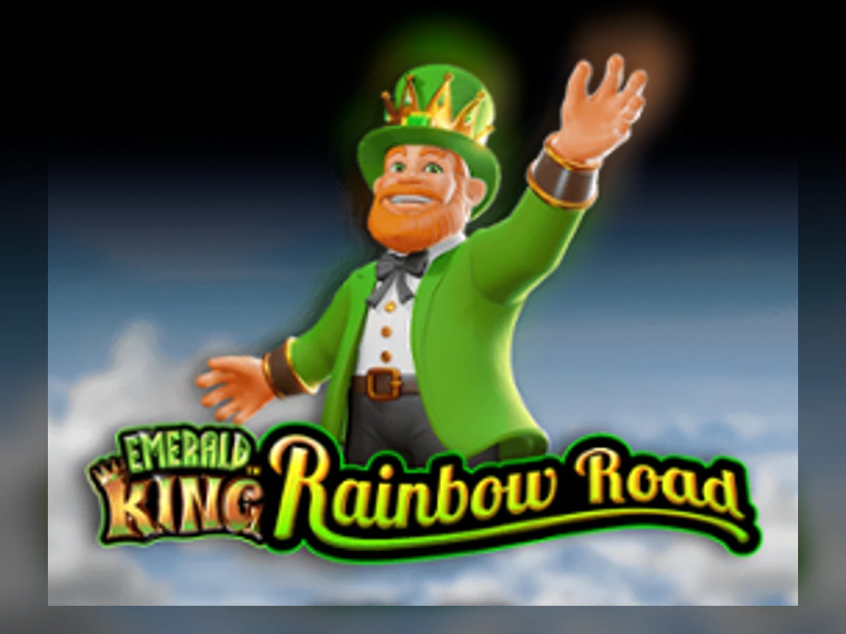 Emerald King Rainbow Road slot game artwork