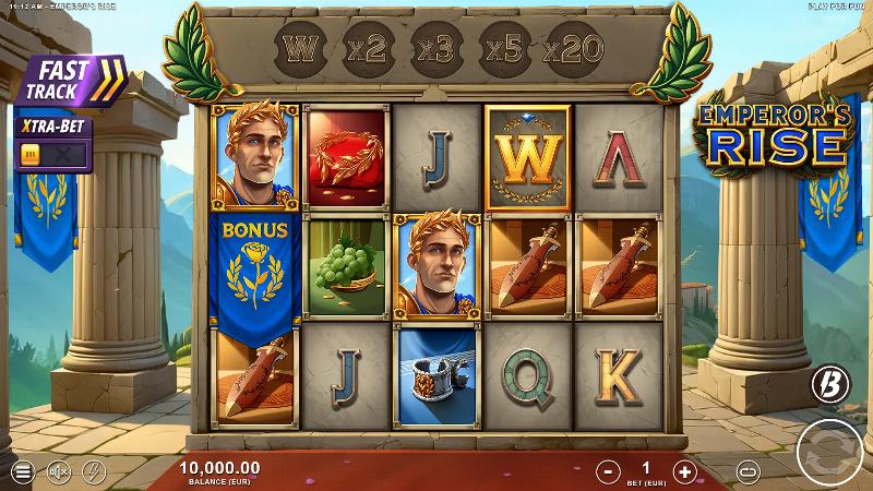 Emperor’s Rise slot game artwork