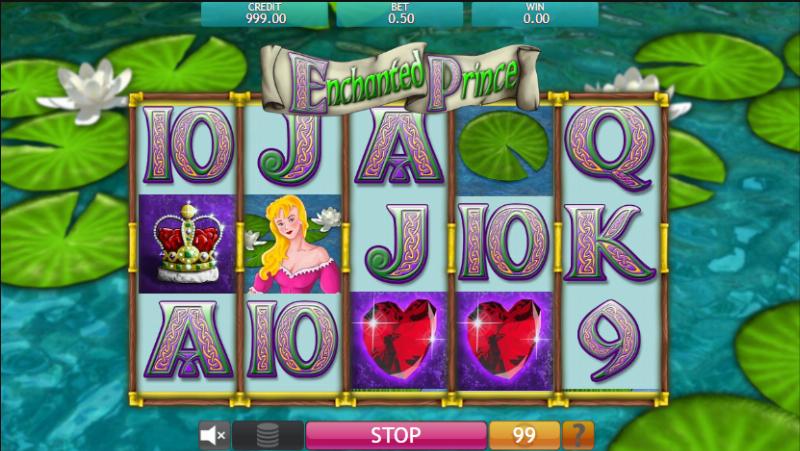 Enchanted Prince slot game artwork