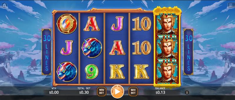 Erlang Shen slot game artwork