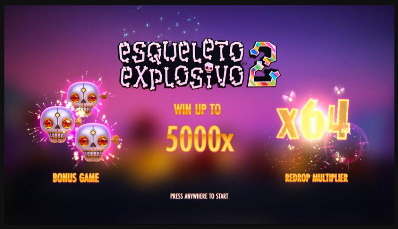 Esqueleto Explosivo 2 slot game artwork