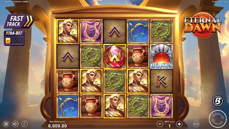 Eternal Dawn slot game artwork