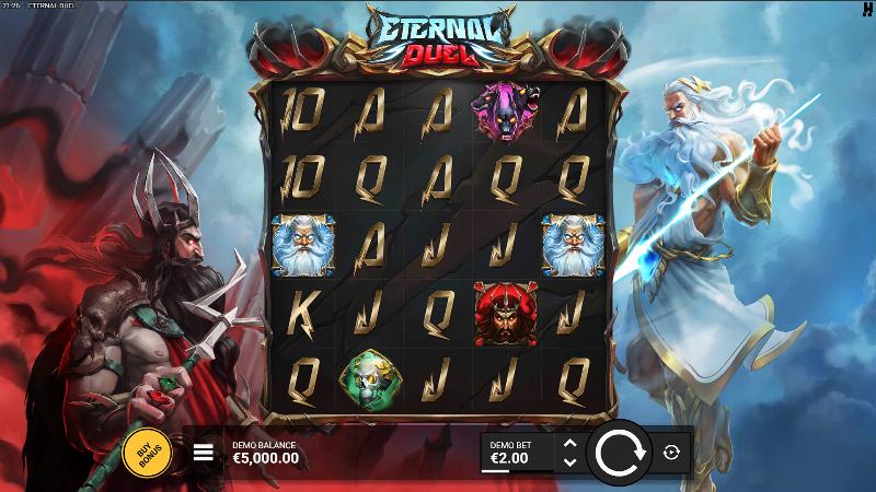 Eternal Duel slot game artwork
