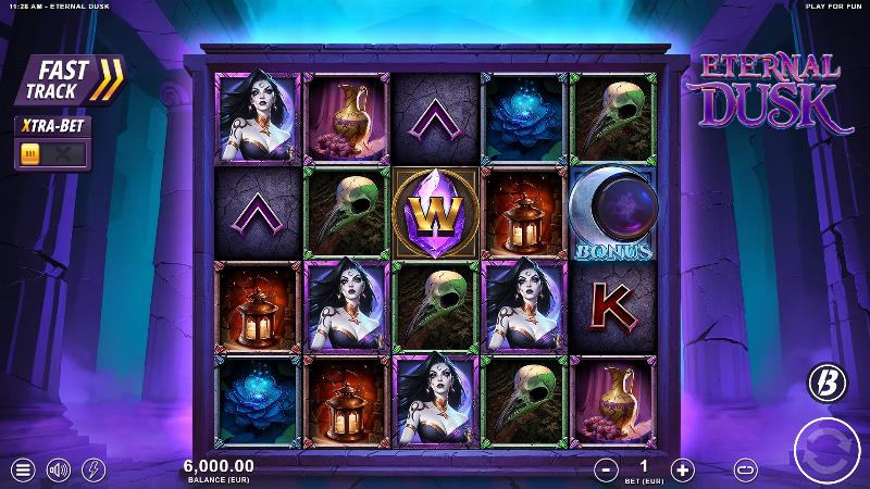 Eternal Dusk slot game artwork