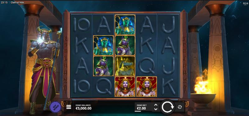 Eternal Nile slot game artwork