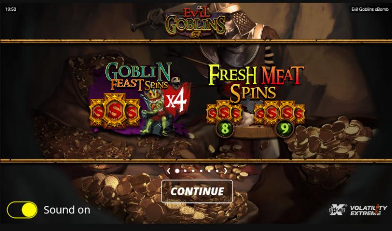 Evil Goblins slot game artwork