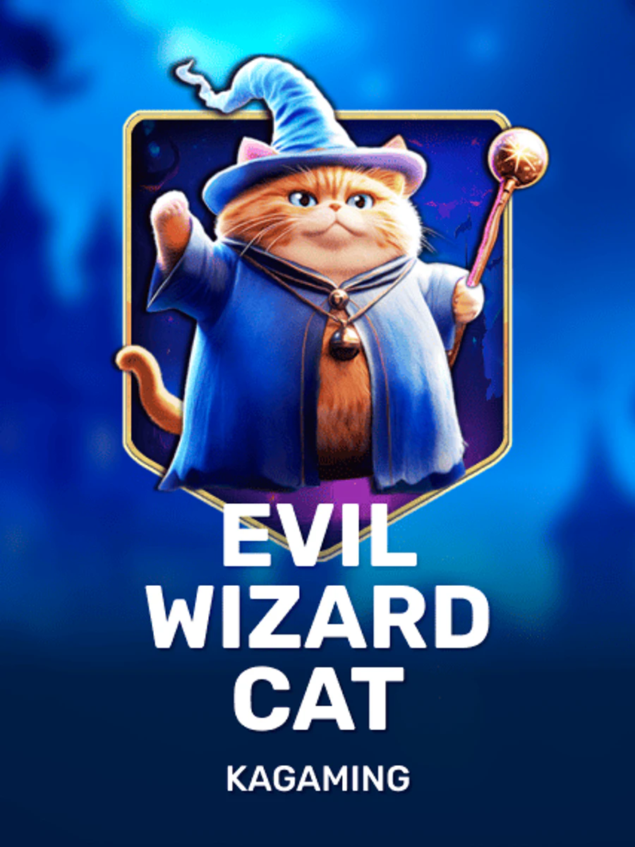 Evil Wizard Cat slot game artwork