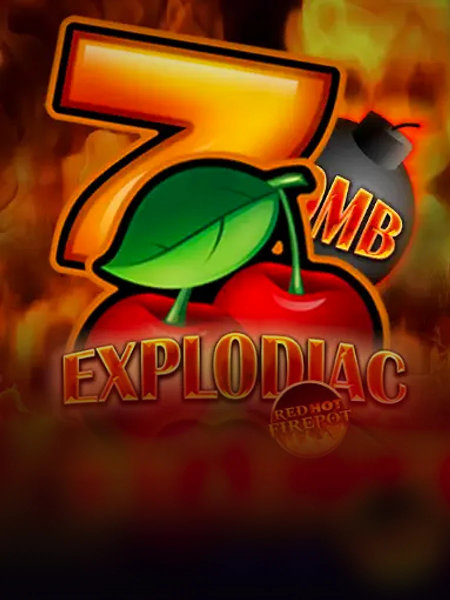 Explodiac - Red Hot Firepot slot game artwork