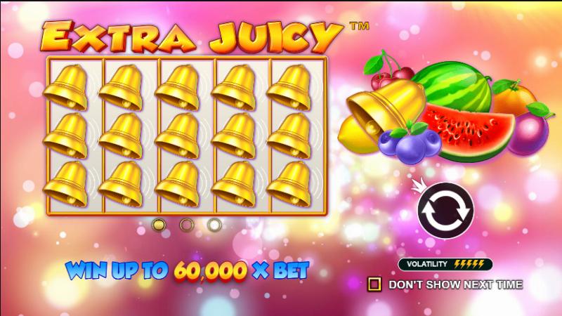 Extra Juicy slot game artwork