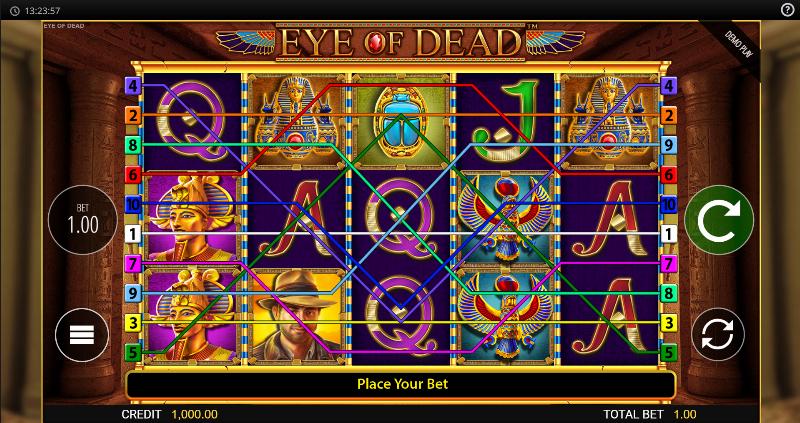 Eye Of Dead slot game artwork