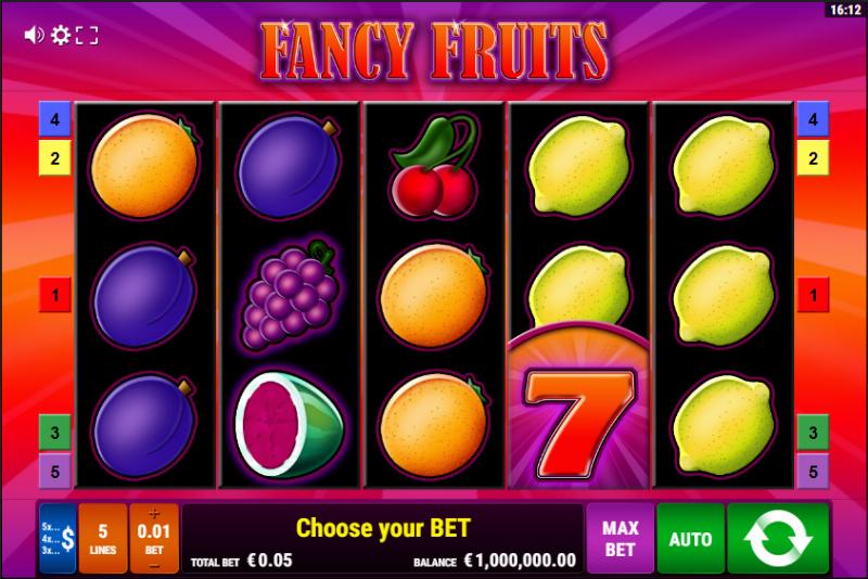 Fancy Fruits slot game artwork
