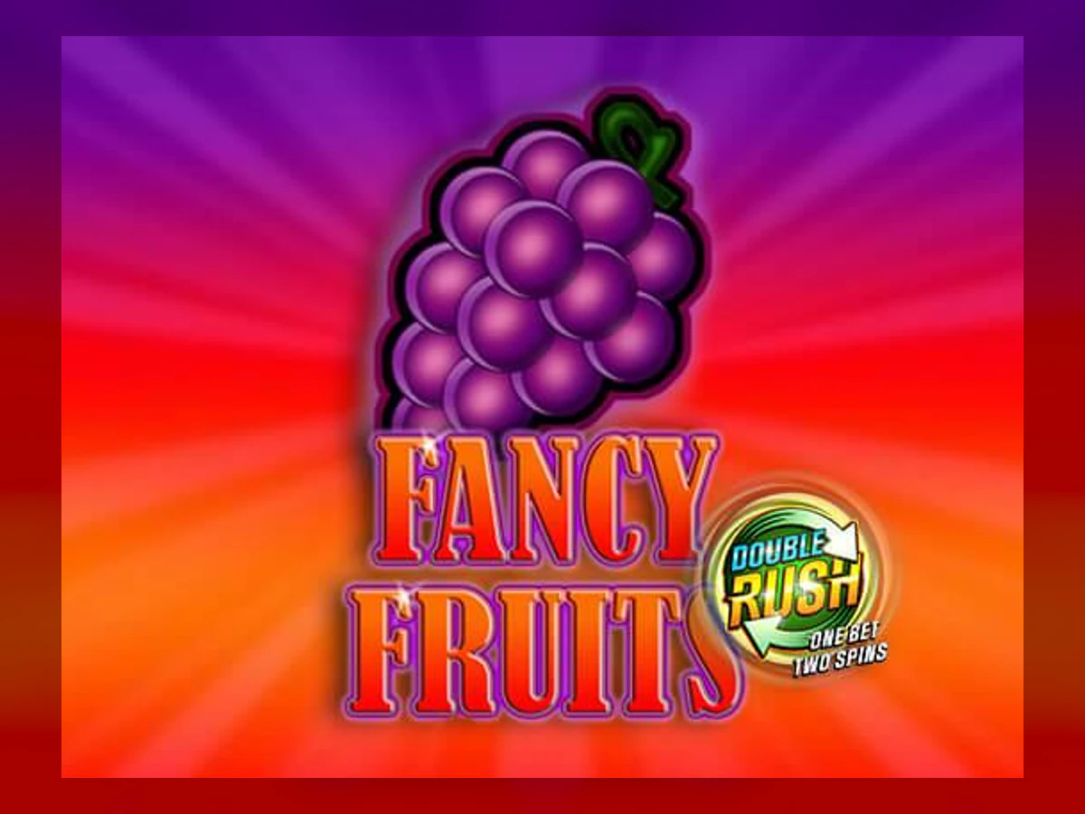 Fancy Fruits Double Rush slot game artwork