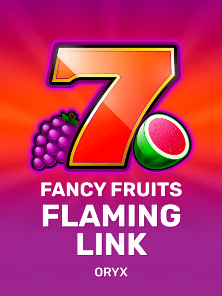 Fancy Fruits Flaming Link slot game artwork