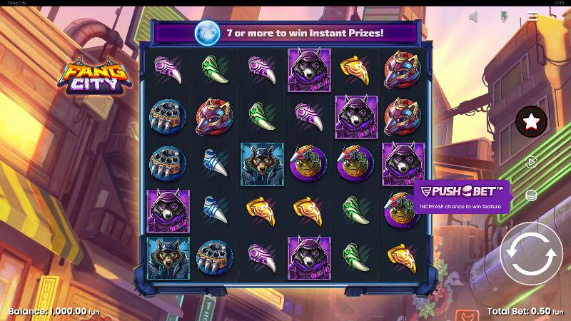 Fang City slot game artwork