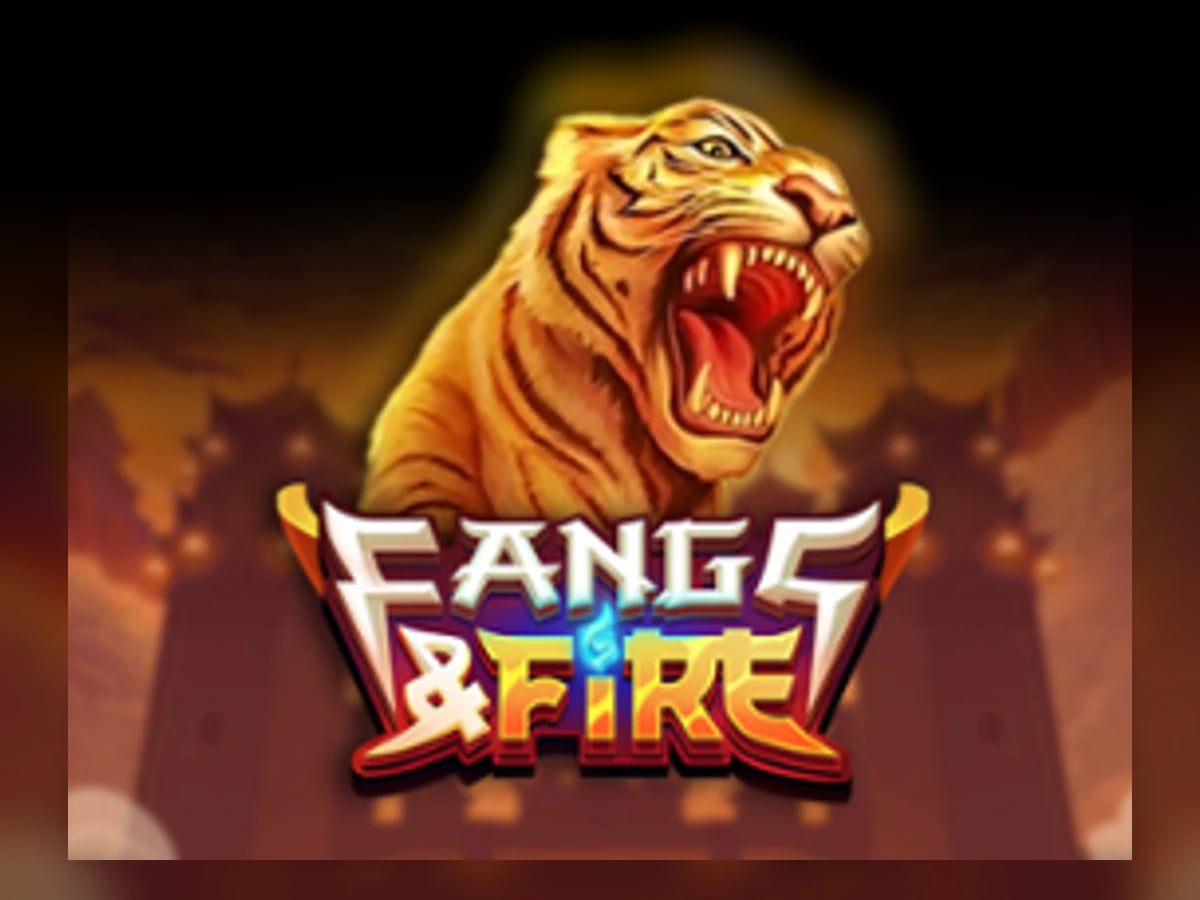 Fangs and Fire slot game artwork