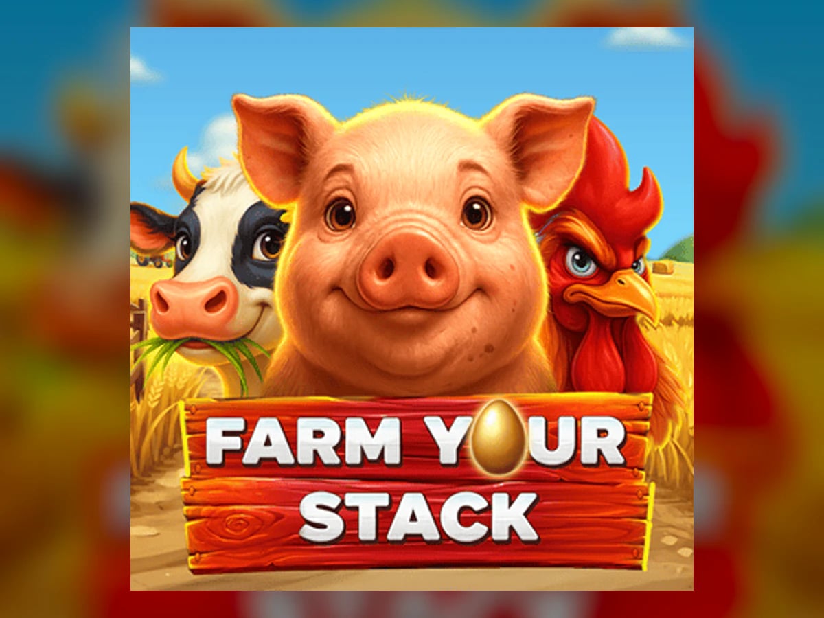 Farm Your Stack slot game artwork