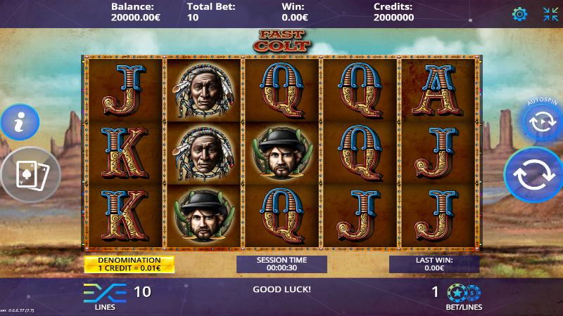 Fast Colt slot game artwork
