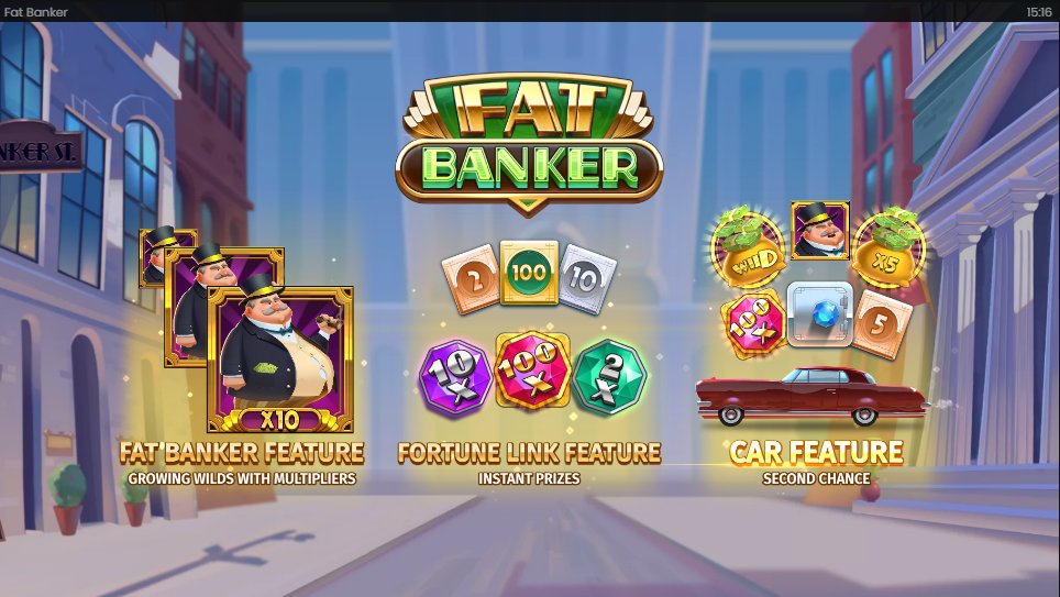 Fat Banker slot game artwork