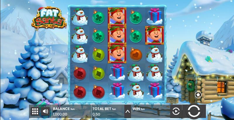 Fat Santa slot game artwork
