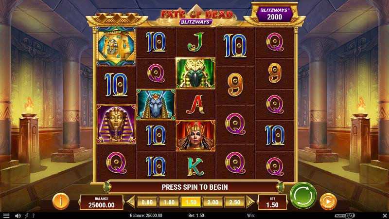 Fate Of Dead Blitzways slot game artwork
